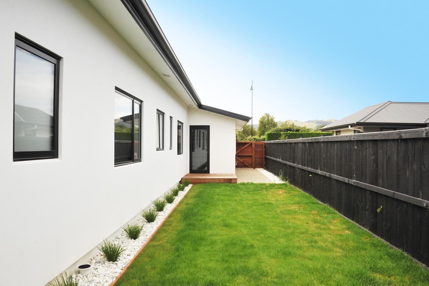 Mosgiel showhome Yard