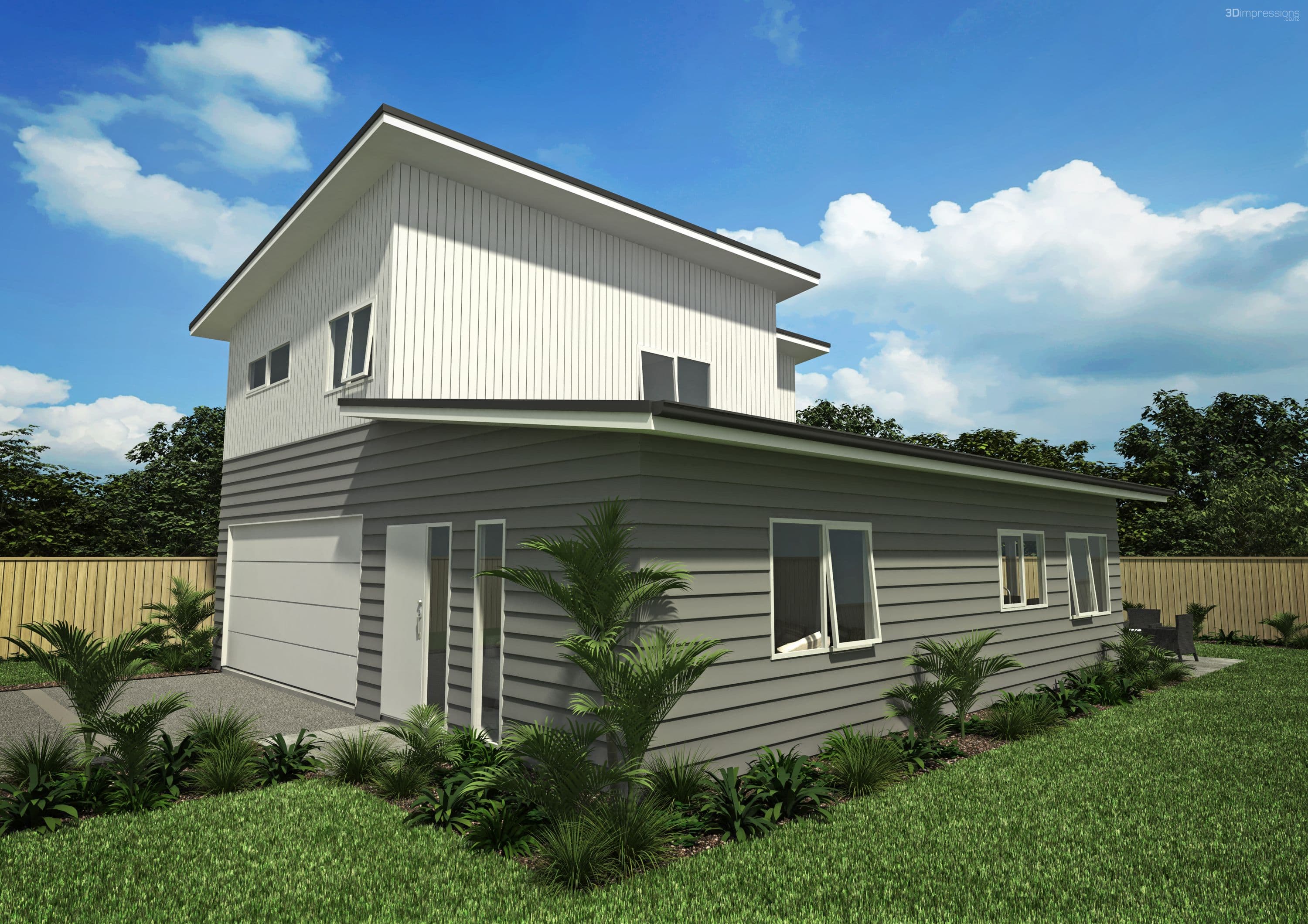 NZ154 chatham 4 bedroom double storey house